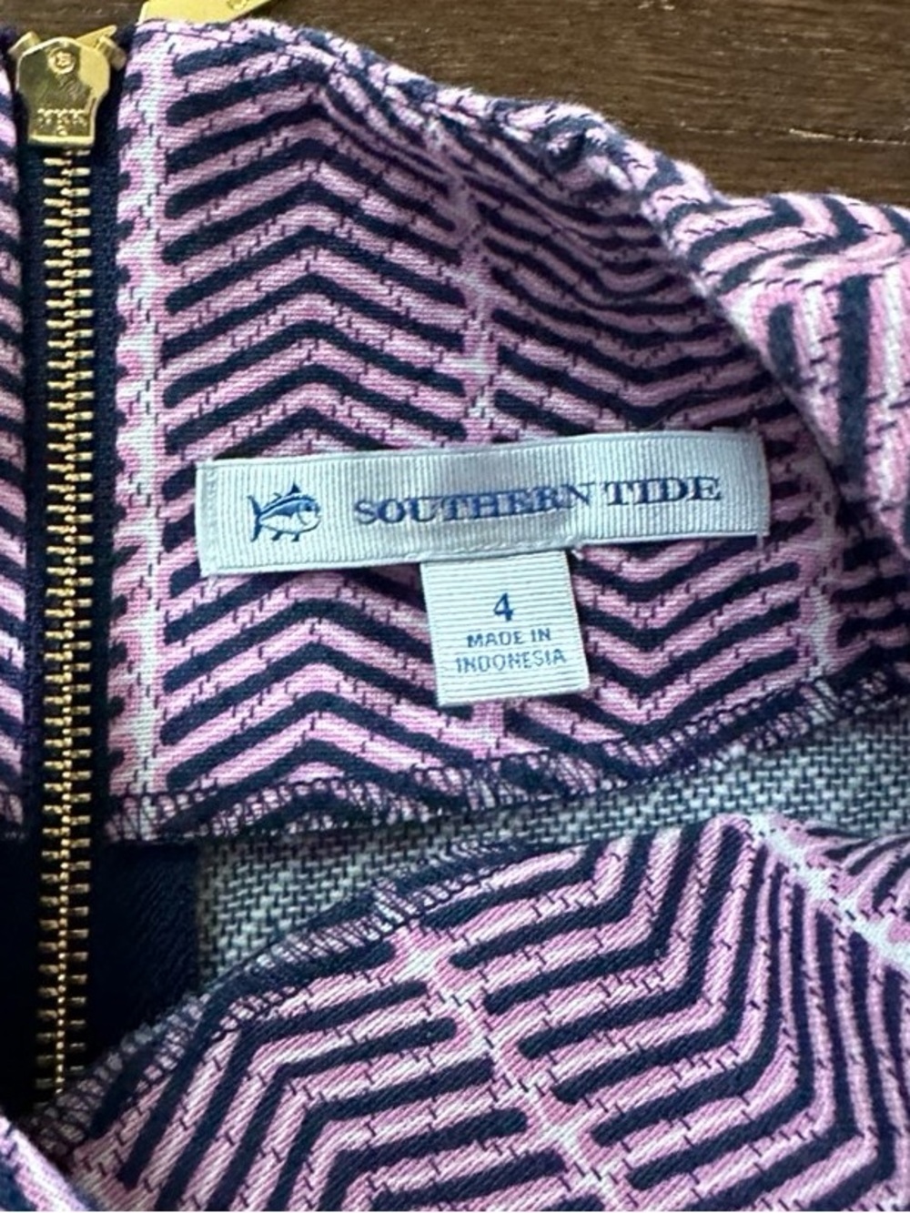 Southern Tide Audrey striped dress-size 4-new without tags. - Picture 4 of 8